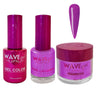 Wave Princess Collection 3-In-1 Matching Combo Set / 1 Gel Polish 0.5 oz. + 1 Lacquer 0.5 oz. + 1 Dip Powder 2 oz. / #90 Alice