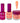 Wave Princess Collection 3-In-1 Matching Combo Set / 1 Gel Polish 0.5 oz. + 1 Lacquer 0.5 oz. + 1 Dip Powder 2 oz. / #95 Checkmate
