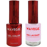 Wave Queen 2-In-1 Matching Duo Set / 1 Gel Polish 0.5 oz. + 1 Lacquer 0.5 oz. / #004 Light Title