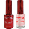 Wave Queen 2-In-1 Matching Duo Set / 1 Gel Polish 0.5 oz. + 1 Lacquer 0.5 oz. / #010 Elizabethan Age