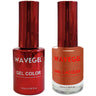 Wave Queen 2-In-1 Matching Duo Set / 1 Gel Polish 0.5 oz. + 1 Lacquer 0.5 oz. / #023 Cup of Tea