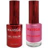 Wave Queen 2-In-1 Matching Duo Set / 1 Gel Polish 0.5 oz. + 1 Lacquer 0.5 oz. / #024 Dark Berry