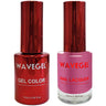 Wave Queen 2-In-1 Matching Duo Set / 1 Gel Polish 0.5 oz. + 1 Lacquer 0.5 oz. / #025 Jewel of India