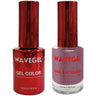 Wave Queen 2-In-1 Matching Duo Set / 1 Gel Polish 0.5 oz. + 1 Lacquer 0.5 oz. / #026 Mulberry