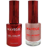 Wave Queen 2-In-1 Matching Duo Set / 1 Gel Polish 0.5 oz. + 1 Lacquer 0.5 oz. / #029 Heir
