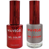 Wave Queen 2-In-1 Matching Duo Set / 1 Gel Polish 0.5 oz. + 1 Lacquer 0.5 oz. / #034 Abroad