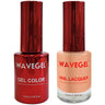 Wave Queen 2-In-1 Matching Duo Set / 1 Gel Polish 0.5 oz. + 1 Lacquer 0.5 oz. / #038 Sahara Sand