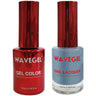 Wave Queen 2-In-1 Matching Duo Set / 1 Gel Polish 0.5 oz. + 1 Lacquer 0.5 oz. / #043 Firm of Eight