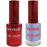Wave Queen 2-In-1 Matching Duo Set / 1 Gel Polish 0.5 oz. + 1 Lacquer 0.5 oz. / #046 Periwinkle Princess