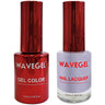 Wave Queen 2-In-1 Matching Duo Set / 1 Gel Polish 0.5 oz. + 1 Lacquer 0.5 oz. / #047 Favorite Feeling
