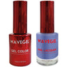 Wave Queen 2-In-1 Matching Duo Set / 1 Gel Polish 0.5 oz. + 1 Lacquer 0.5 oz. / #048 Amsterdam