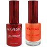 Wave Queen 2-In-1 Matching Duo Set / 1 Gel Polish 0.5 oz. + 1 Lacquer 0.5 oz. / #052 Burnt Orange