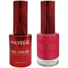 Wave Queen 2-In-1 Matching Duo Set / 1 Gel Polish 0.5 oz. + 1 Lacquer 0.5 oz. / #065 Berry Berry Broadway