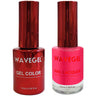 Wave Queen 2-In-1 Matching Duo Set / 1 Gel Polish 0.5 oz. + 1 Lacquer 0.5 oz. / #066 Princess Bath