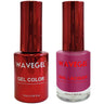 Wave Queen 2-In-1 Matching Duo Set / 1 Gel Polish 0.5 oz. + 1 Lacquer 0.5 oz. / #076 Alp