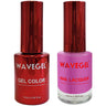 Wave Queen 2-In-1 Matching Duo Set / 1 Gel Polish 0.5 oz. + 1 Lacquer 0.5 oz. / #077 Mi Amor