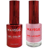 Wave Queen 2-In-1 Matching Duo Set / 1 Gel Polish 0.5 oz. + 1 Lacquer 0.5 oz. / #081 Pink Magnificence