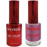 Wave Queen 2-In-1 Matching Duo Set / 1 Gel Polish 0.5 oz. + 1 Lacquer 0.5 oz. / #087 Courageous