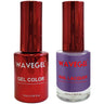 Wave Queen 2-In-1 Matching Duo Set / 1 Gel Polish 0.5 oz. + 1 Lacquer 0.5 oz. / #089 Highest Rank