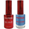 Wave Queen 2-In-1 Matching Duo Set / 1 Gel Polish 0.5 oz. + 1 Lacquer 0.5 oz. / #090 Gossip's out!