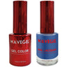 Wave Queen 2-In-1 Matching Duo Set / 1 Gel Polish 0.5 oz. + 1 Lacquer 0.5 oz. / #092 The Crown Topping