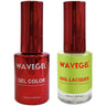 Wave Queen 2-In-1 Matching Duo Set / 1 Gel Polish 0.5 oz. + 1 Lacquer 0.5 oz. / #096 Pharaoh