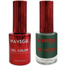 Wave Queen 2-In-1 Matching Duo Set / 1 Gel Polish 0.5 oz. + 1 Lacquer 0.5 oz. / #104 Neapolitan