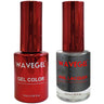 Wave Queen 2-In-1 Matching Duo Set / 1 Gel Polish 0.5 oz. + 1 Lacquer 0.5 oz. / #120 Royal Secrets