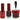 Wave Queen 3-In-1 Matching Combo Set / 1 Gel Polish 0.5 oz. + 1 Lacquer 0.5 oz. + 1 Dip Powder 2 oz. / #001 Silky Black