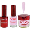 Wave Queen 3-In-1 Matching Combo Set / 1 Gel Polish 0.5 oz. + 1 Lacquer 0.5 oz. + 1 Dip Powder 2 oz. / #008 Passion