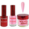 Wave Queen 3-In-1 Matching Combo Set / 1 Gel Polish 0.5 oz. + 1 Lacquer 0.5 oz. + 1 Dip Powder 2 oz. / #011 Folded