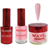 Wave Queen 3-In-1 Matching Combo Set / 1 Gel Polish 0.5 oz. + 1 Lacquer 0.5 oz. + 1 Dip Powder 2 oz. / #012 Pink Panther