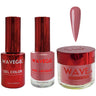 Wave Queen 3-In-1 Matching Combo Set / 1 Gel Polish 0.5 oz. + 1 Lacquer 0.5 oz. + 1 Dip Powder 2 oz. / #017 Empathy