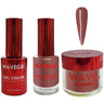 Wave Queen 3-In-1 Matching Combo Set / 1 Gel Polish 0.5 oz. + 1 Lacquer 0.5 oz. + 1 Dip Powder 2 oz. / #018 International Date Line