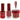 Wave Queen 3-In-1 Matching Combo Set / 1 Gel Polish 0.5 oz. + 1 Lacquer 0.5 oz. + 1 Dip Powder 2 oz. / #018 International Date Line