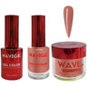 Wave Queen 3-In-1 Matching Combo Set / 1 Gel Polish 0.5 oz. + 1 Lacquer 0.5 oz. + 1 Dip Powder 2 oz. / #019 Innsbruck
