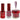 Wave Queen 3-In-1 Matching Combo Set / 1 Gel Polish 0.5 oz. + 1 Lacquer 0.5 oz. + 1 Dip Powder 2 oz. / #026 Mulberry