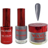 Wave Queen 3-In-1 Matching Combo Set / 1 Gel Polish 0.5 oz. + 1 Lacquer 0.5 oz. + 1 Dip Powder 2 oz. / #036 Tsarina