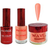 Wave Queen 3-In-1 Matching Combo Set / 1 Gel Polish 0.5 oz. + 1 Lacquer 0.5 oz. + 1 Dip Powder 2 oz. / #041 Spring is Alive!