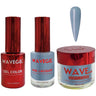 Wave Queen 3-In-1 Matching Combo Set / 1 Gel Polish 0.5 oz. + 1 Lacquer 0.5 oz. + 1 Dip Powder 2 oz. / #043 Firm of Eight