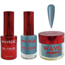 Wave Queen 3-In-1 Matching Combo Set / 1 Gel Polish 0.5 oz. + 1 Lacquer 0.5 oz. + 1 Dip Powder 2 oz. / #044 Denim on Demin