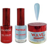 Wave Queen 3-In-1 Matching Combo Set / 1 Gel Polish 0.5 oz. + 1 Lacquer 0.5 oz. + 1 Dip Powder 2 oz. / #045 Czarina