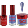 Wave Queen 3-In-1 Matching Combo Set / 1 Gel Polish 0.5 oz. + 1 Lacquer 0.5 oz. + 1 Dip Powder 2 oz. / #048 Amsterdam