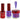 Wave Queen 3-In-1 Matching Combo Set / 1 Gel Polish 0.5 oz. + 1 Lacquer 0.5 oz. + 1 Dip Powder 2 oz. / #051 King's Residency