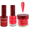 Wave Queen 3-In-1 Matching Combo Set / 1 Gel Polish 0.5 oz. + 1 Lacquer 0.5 oz. + 1 Dip Powder 2 oz. / #055 Monarchy