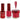 Wave Queen 3-In-1 Matching Combo Set / 1 Gel Polish 0.5 oz. + 1 Lacquer 0.5 oz. + 1 Dip Powder 2 oz. / #065 Berry Berry Broadway