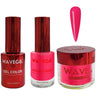 Wave Queen 3-In-1 Matching Combo Set / 1 Gel Polish 0.5 oz. + 1 Lacquer 0.5 oz. + 1 Dip Powder 2 oz. / #066 Princess Bath