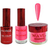 Wave Queen 3-In-1 Matching Combo Set / 1 Gel Polish 0.5 oz. + 1 Lacquer 0.5 oz. + 1 Dip Powder 2 oz. / #068 Spoiled and Royal
