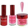 Wave Queen 3-In-1 Matching Combo Set / 1 Gel Polish 0.5 oz. + 1 Lacquer 0.5 oz. + 1 Dip Powder 2 oz. / #069 Aphrodite's Heart