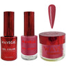 Wave Queen 3-In-1 Matching Combo Set / 1 Gel Polish 0.5 oz. + 1 Lacquer 0.5 oz. + 1 Dip Powder 2 oz. / #072 Royal Highness